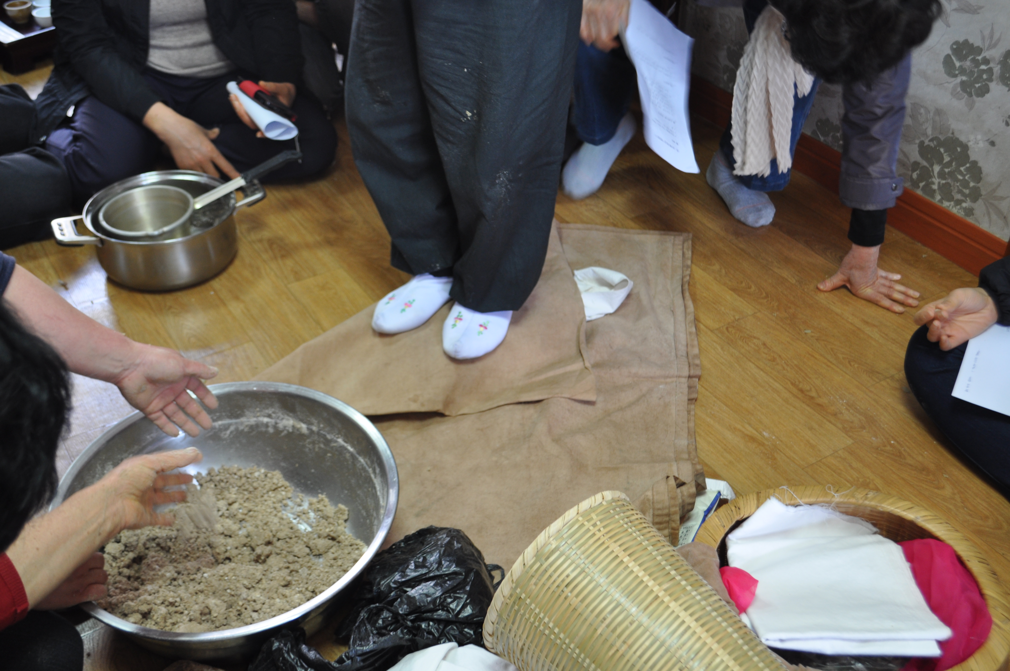 향토음식연구회의 오메기술 배우기